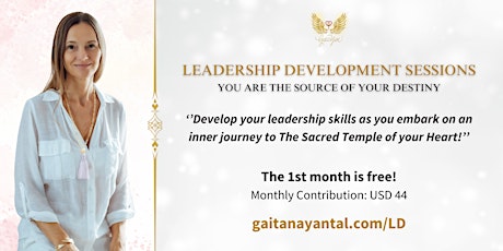 Spiritual Leadership  Develpoment : YOU ARE THE SOURCE OF YOUR DESTINY primary image