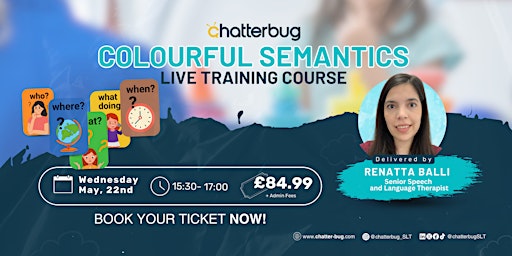 Colourful Semantics Live Training  primärbild