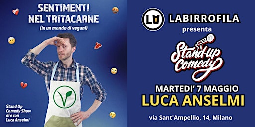 Imagem principal do evento STAND-UP COMEDY LUCA ANSELMI