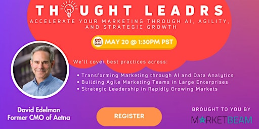 Accelerate Your Marketing through AI, Agility, and Strategic Growth primary image