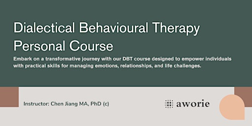 Immagine principale di Dialectical Behavioural Therapy Personal Course 