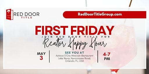 Hauptbild für First Friday: Realtor Happy Hour