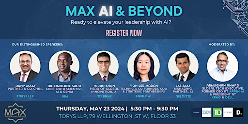 MAX AI & Beyond: Ready to Elevate your Leadership with AI? primary image