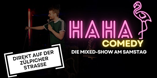 Imagem principal do evento HAHA Comedy Mixed-Show: Stand-up-Comedy auf der Zülpicher Straße
