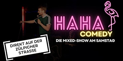 Imagem principal do evento HAHA Comedy Mixed-Show: Stand-up-Comedy auf der Zülpicher Straße