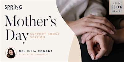 Primaire afbeelding van Mother's Day Support Group Session