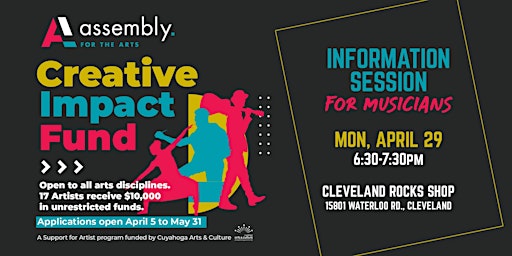 Creative Impact Fund Information Session primary image