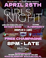 Imagem principal de College Ladies Night THURSDAYS 8pm-Close @ THE BLUE DOG Boca Raton