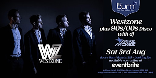 Imagem principal de Westzone - Westlife and Boyzone Tribute Act