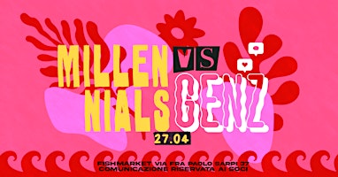 Imagem principal do evento MILLENNIALS VS GEN Z