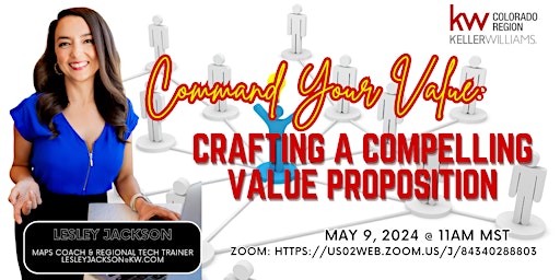 Primaire afbeelding van Tech Training: Command Your Value: Crafting a Compelling Value Proposition