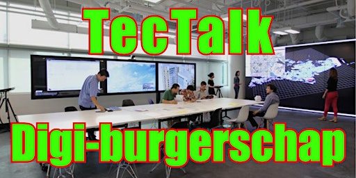 Imagem principal do evento TecTalk: Digi-burgerschap Meetup