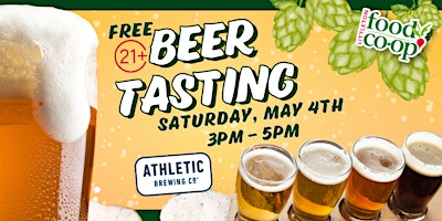21+ Beer Tasting with Athletic Brewing Co. primary image