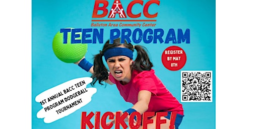 Primaire afbeelding van BACC 1st Annual Teen Program Dodgeball Tournament