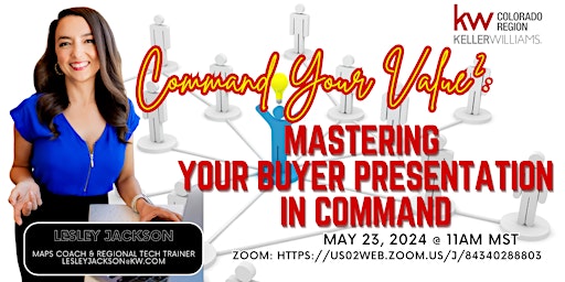Imagen principal de Tech Training: Command Your Value²-Master Your Listing Presentation