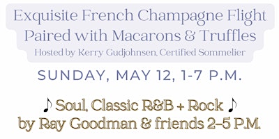 Primaire afbeelding van Mother's Day Champagne Tasting and Live Music