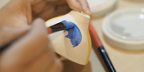 Clay as Canvas: Underglaze drawing for beginners, DIY painted cups