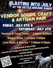 Blasting Into July Vendor Goods, Craft, & Artisan Fair