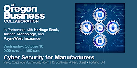 Cyber Security for Manufacturers primary image