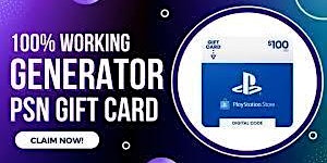 Imagem principal do evento ☞PSN Gift Card Codes ⏳ Free PSN Gift Cards!