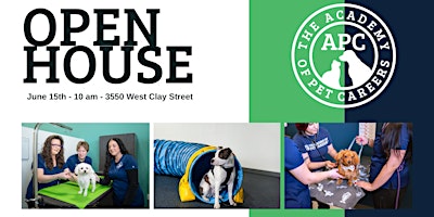 Open House - Trade School for Grooming, Training, and Veterinary Assisting!  primärbild