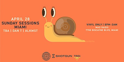 Sunday Sessions Miami (Vinyl only) FREE RSVP primary image