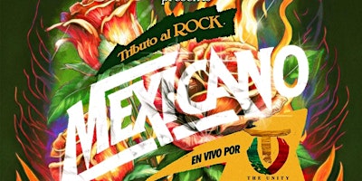 Imagem principal do evento TRIBUTO AL ROCK MEXICANO (UNITY BAND) Friday MAY 3 ROOFTOP LIVE