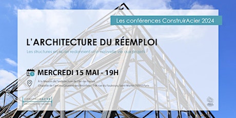 Conférence - L'architecture du réemploi