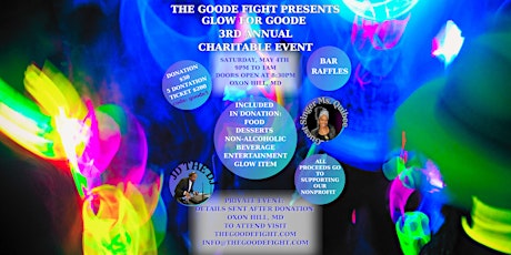 Glow for Goode 3rd Annual Charitable  Event