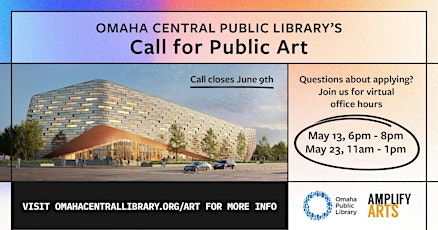 Office Hours: Omaha Central Public Library's Call for Public Art primary image