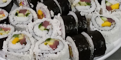 Imagem principal do evento June 14th 6 pm-Sushi Making 101 Class at Soule' Culinary and Art Studio