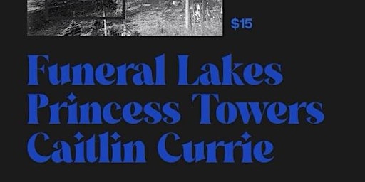 Immagine principale di Funeral Lakes, Princess Towers and Caitlin Currie live at Bar 379. 