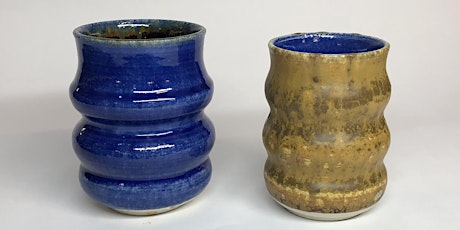 Curvy Cups on the Pottery Wheel