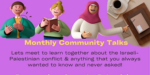 Hauptbild für Monthly Community Gathering - Perspectives from the Palestinian Diaspora AMA
