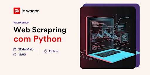 Imagem principal do evento WORKSHOP Web Scraping com Python