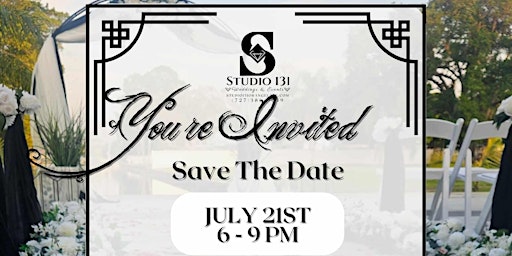 Immagine principale di The Unveiling of Studio 131 Weddings and Events Open House 
