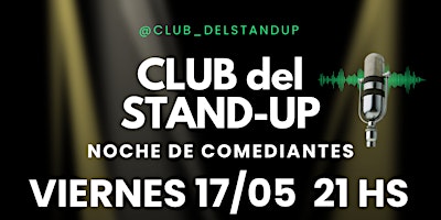 Primaire afbeelding van Club del Stand Up - 17/05