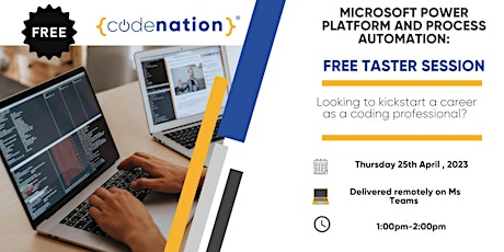 Hauptbild für Microsoft Power Platform and Process Automation: FREE Taster Session