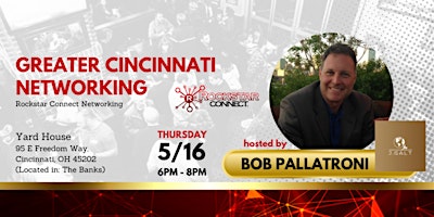 Imagen principal de Free  Greater Cincinnati Rockstar Connect Networking Event (May)