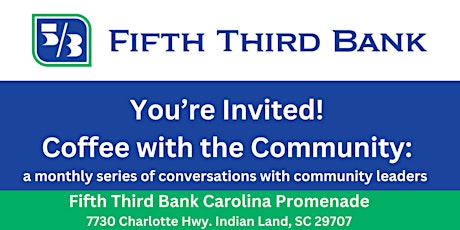 Fifth Third Bank's Coffee with the Community