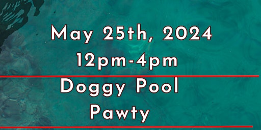 South Fulton Doggy Pool Pawty   (Park n Paws) primary image