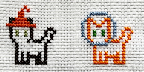 Creatures and Cross Stitch
