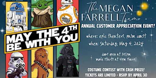 Imagem principal de May the 4th Be With You | Customer Appreciation Event