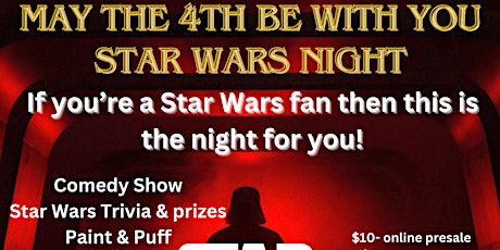 May the 4th be with you : Star Wars night at Cynt's Kafe