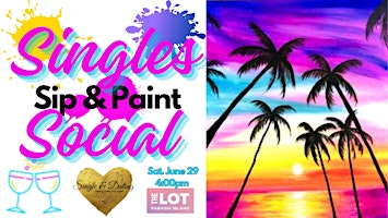 Singles Sip & Paint Social primary image
