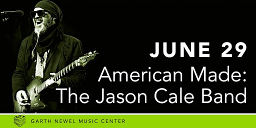 Imagem principal do evento American Made:  The Jason Cale Band