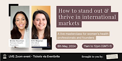 Visibility Simplified: How to Stand Out & Thrive in International Markets primary image