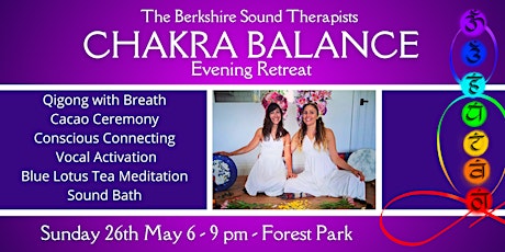 Chakra Balance Evening Retreat