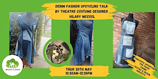 Primaire afbeelding van Denim Design Upcycling Talk with Theatre Costume Designer - Hilary McCool