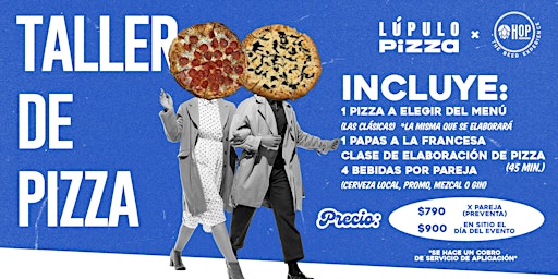 Taller de lúpulo pizza